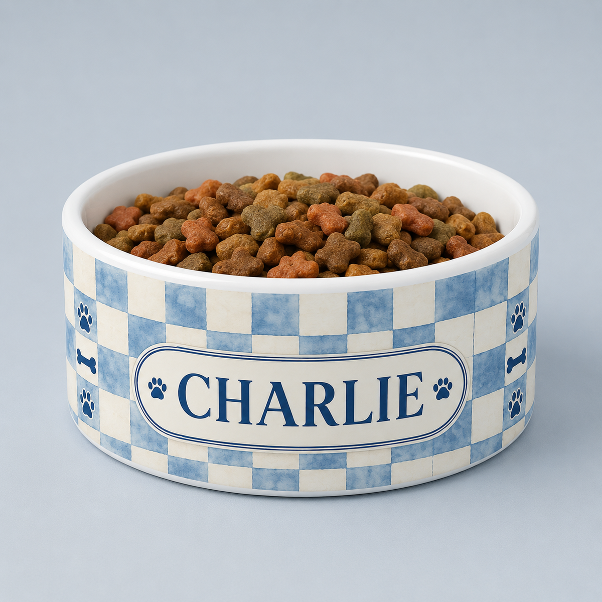 Renna Personalized Dog Bowl