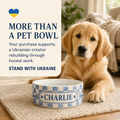 Renna Personalized Dog Bowl
