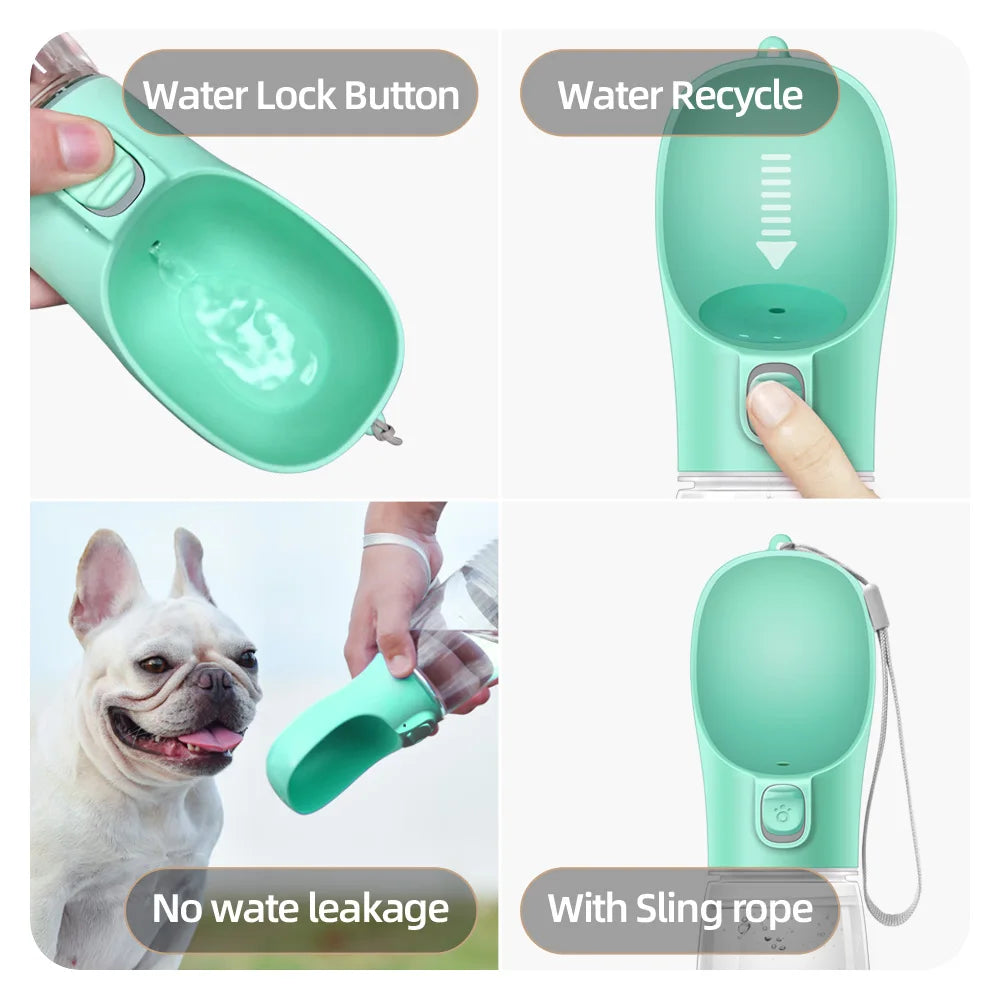 RENNA PET GoHydrate Portable Dog Water Bottle